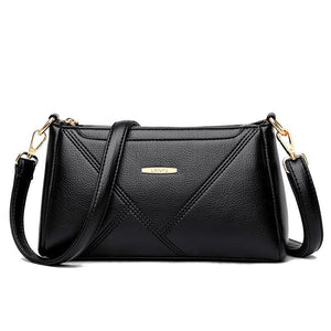 Texture Soft Leather Crossbody Bag Fashion Lady - Zambeel