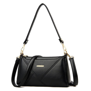 Texture Soft Leather Crossbody Bag Fashion Lady - Zambeel