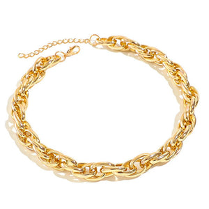Thick Chain Clavicle Chain Fashion, Personalized And Exaggerated - Zambeel
