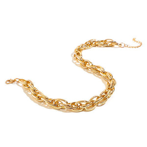 Thick Chain Clavicle Chain Fashion, Personalized And Exaggerated - Zambeel