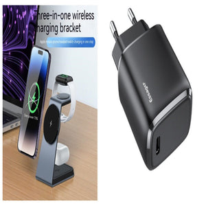 Three - in - one Magnetic Wireless Charger - Zambeel