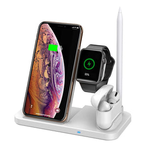 Three - in - one Wireless Charger Portable Folding - Zambeel