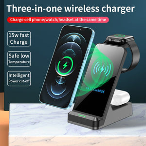 Three - in - one Wireless Charging H15 Charging - Zambeel
