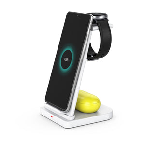 Three - in - one Wireless Phone And Watch Wireless Charging - Zambeel