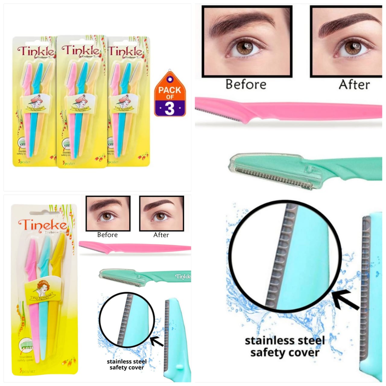 Tinkle Eyebrow Razor - Zambeel