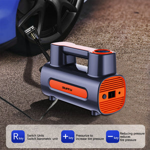 Tire Inflator 12V DC Portable Compressor Electric DC Auto Tire Pumps For Car Tires - Zambeel