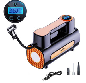 Tire Inflator 12V DC Portable Compressor Electric DC Auto Tire Pumps For Car Tires - Zambeel