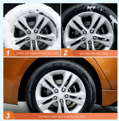 Tire Shine Foam (650ml) - Zambeel