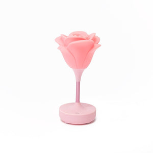 Touch Rose Usb Night Light Creative Bedroom Silicone - Zambeel