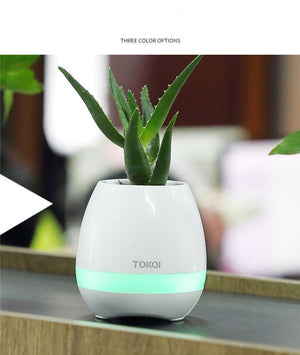 Touch - Sensitive Music Vase Desktop Audio - Zambeel