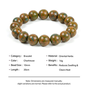 Traditional Chinese Medicine Jewelry Bead Bracelet - Zambeel