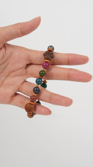 Traditional Chinese Medicine Jewelry Bead Bracelet - Zambeel