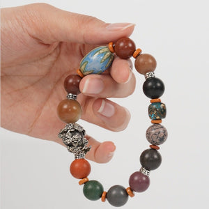 Traditional Chinese Medicine Jewelry Bead Bracelet - Zambeel