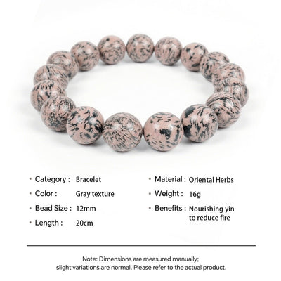 Traditional Chinese Medicine Jewelry Bead Bracelet - Zambeel