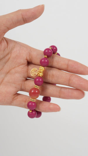 Traditional Chinese Medicine Jewelry Bead Bracelet - Zambeel
