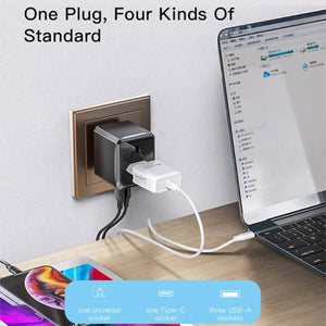 Travel Adapter USB USB - C Port - Zambeel