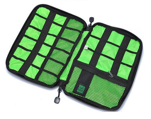 Travel Digital Storage Bag Data Cable Charging Treasure Storage Bag Hard Disk Bag Headset Bag U Disk Power Supply Finishing Package - Zambeel