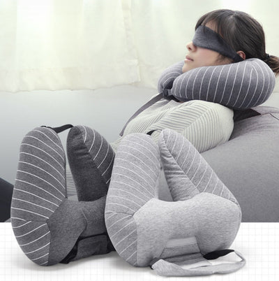 Travel pillow foam particle pillow u - shapedcervical neck pillow lumbar pillow - Zambeel