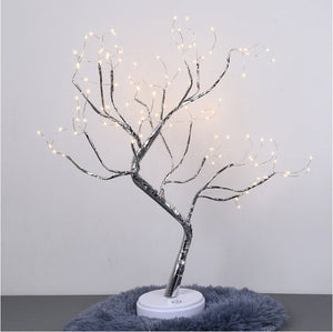 Tree Light Touch Switch Pearl Star Night Light - Zambeel