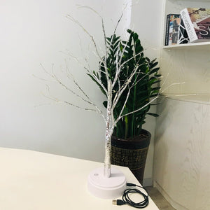 Tree Light Touch Switch Pearl Star Night Light - Zambeel