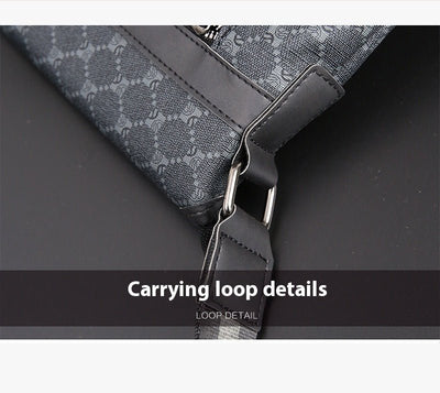 Trendy Brand Men's Crossbody Backpack Fashion Shoulder Bag - Zambeel