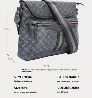 Trendy Brand Men's Crossbody Backpack Fashion Shoulder Bag - Zambeel