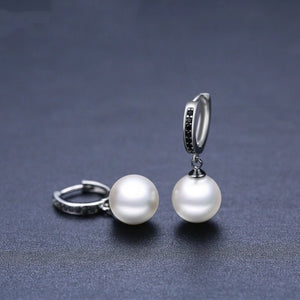 Trendy Round Ball Stud Earrings Minimalist Design - Zambeel