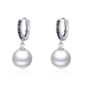 Trendy Round Ball Stud Earrings Minimalist Design - Zambeel