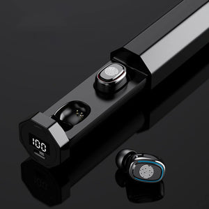 True Wireless Earbuds with Digital Display - Zambeel