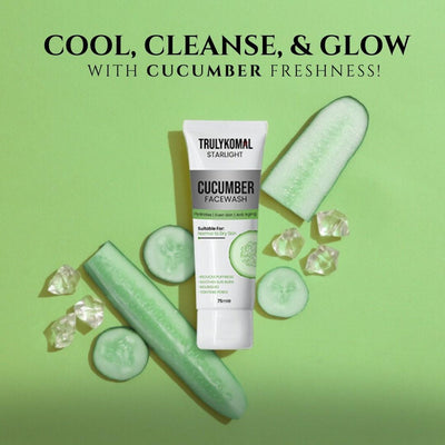 Truly Komal - Starlight Cucumber Face Wash - Zambeel