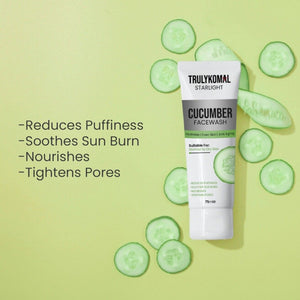Truly Komal - Starlight Cucumber Face Wash - Zambeel
