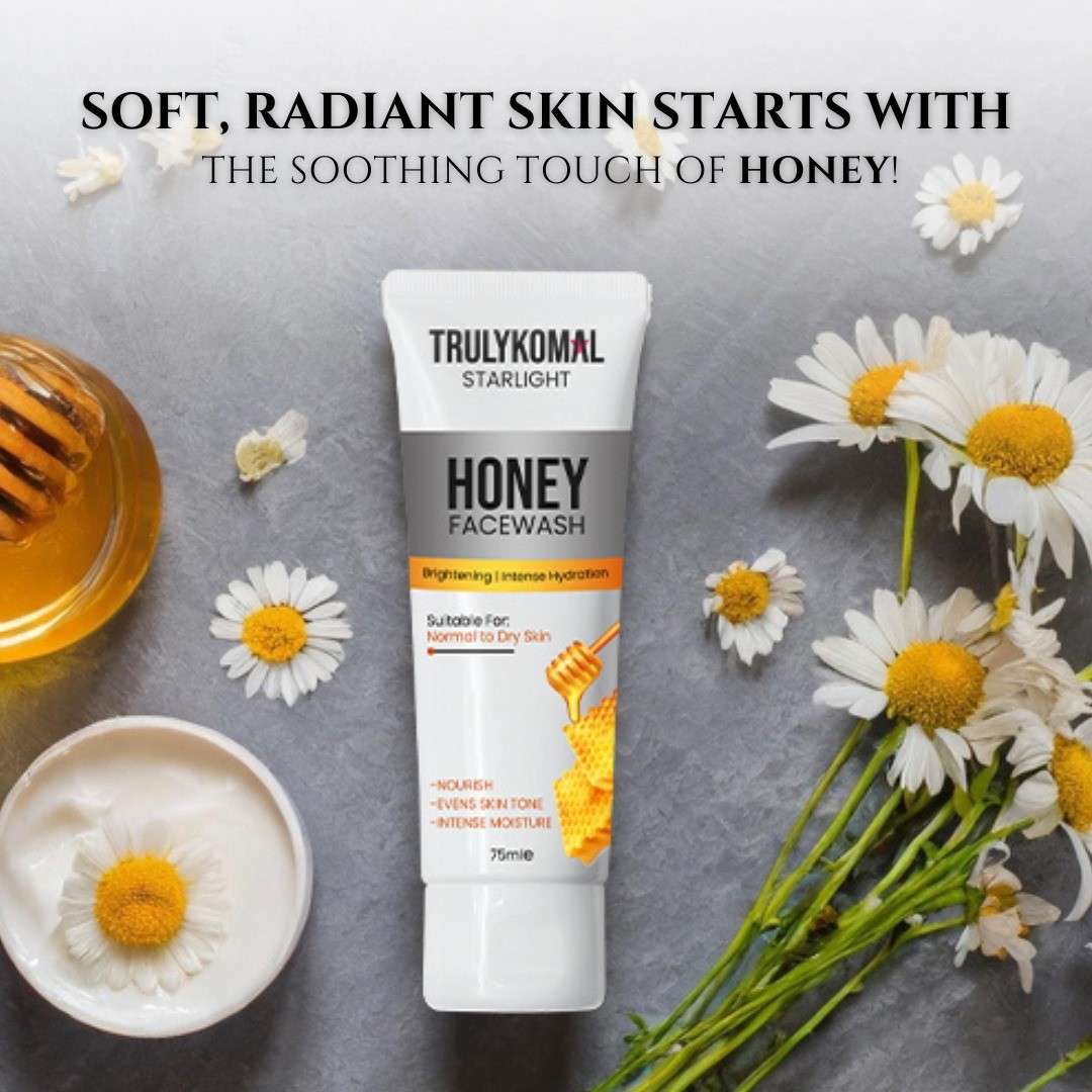 Truly Komal - Starlight Honey Face Wash - Zambeel