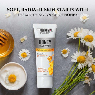 Truly Komal - Starlight Honey Face Wash - Zambeel