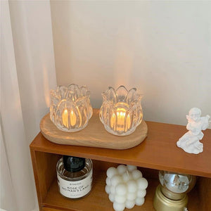 Tulip Candle Holder Home Decor Ornament - Zambeel