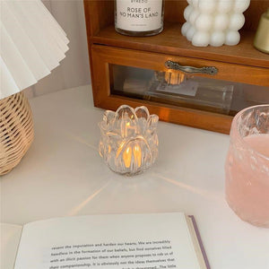 Tulip Candle Holder Home Decor Ornament - Zambeel