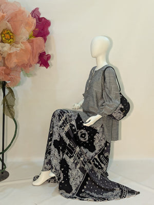 Tunic & Printed Palazzo Set - Zambeel