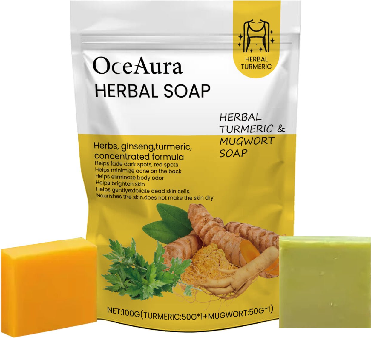 Turmeric Herbal Skincare Soap - Zambeel