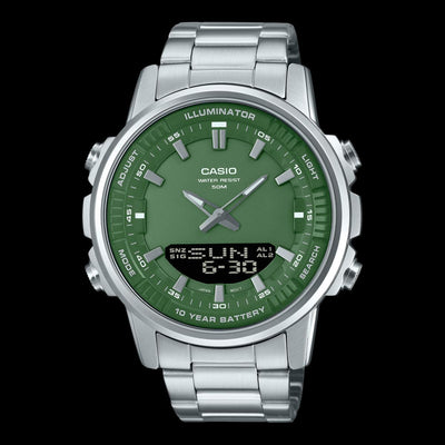 Turquoise Dial Men Watch - Zambeel