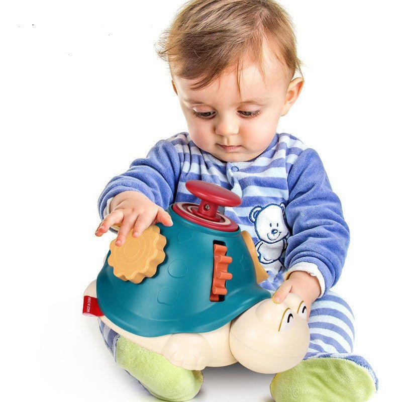 Turtle Finger Exploration Toy Baby Early Education Toy - Zambeel