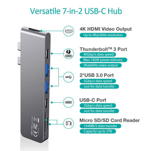Type C Adapter SD/Micro SD Card Reader - Zambeel