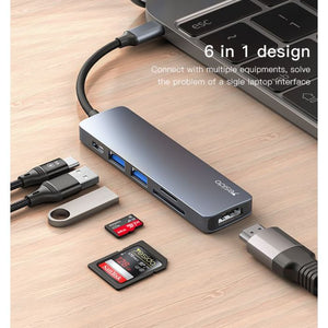 Type - C HUB Splitter Adapter - Zambeel