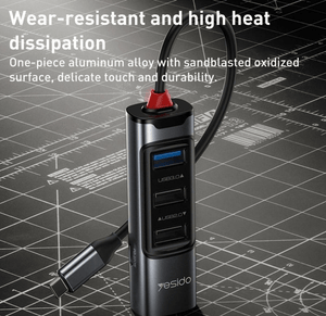 Type - C Multifunctional HUB Adapter - Zambeel