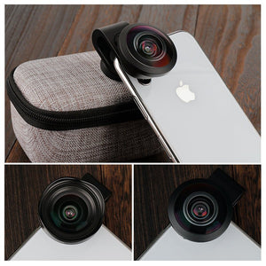 Ulanzi Wide - Angle Mobile Phone Lens Slr Camera External HK 4D Fisheye Lens - Zambeel