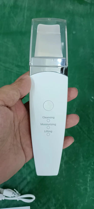 Ultrasonic Peeling Electromechanical Beauty Instrument Facial Cleanser Cleaner - Zambeel