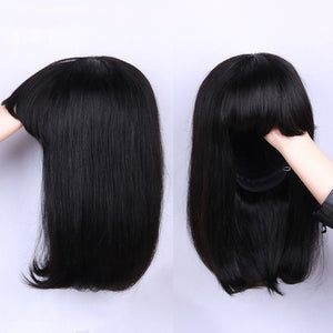 Unice Hair Full Machine Human Hair Wigs For Black Women - Zambeel