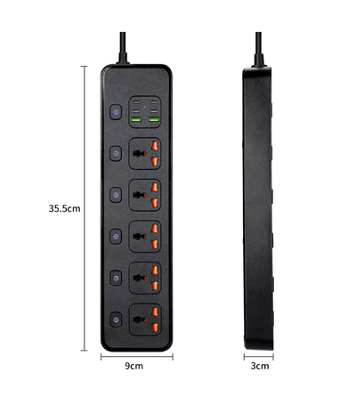 Universal Extension Power Socket - Zambeel