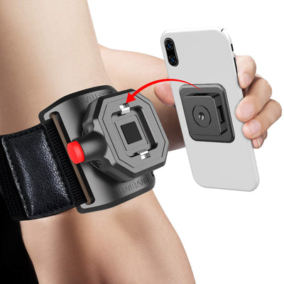 Universal Plastic Cycling Swivel Phone Holder - Zambeel