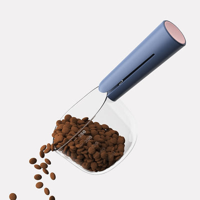 Universal Spoon Transparent Scale Dog Food Bag Clip Cat Pet Supplies - Zambeel