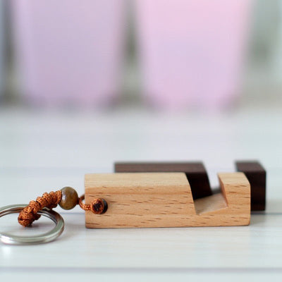 Universal Wooden Phone Holder - Zambeel