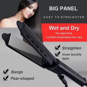U.S. Standard Non - injury Hair Straightener Steam Hair Straightener Splint - Zambeel